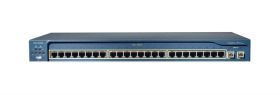 WS-C2950SX-24-RF Cisco 24-Ports EN Fast EN 10Base-T/100Base-TX + 2x1000BaseSX (Uplink) Catalyst 2950 Switch (Refurbished)