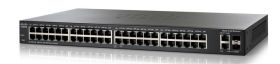 SF200E-48P-EU Cisco SF200E 48-Ports 10/100Base-TX Ethernet 2 x Combo Gigabit SFP Port Ethernet Switch (Refurbished)
