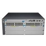 J9533A#ABA HP ProCurve E5412-92G-PoE 92-Ports Layer-4 Managed v2 zl Gigabit Ethernet Switch with 2 x SFP (mini-GBIC) (Refurbished)