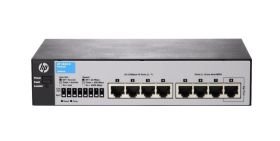 J9800A#ABA HP 1810-8 v2 8-Ports RJ-45 10/100Base-TX 10/100/1000Base-T Managed Fast Ethernet Rack-mountable Desktop Switch (Refurbished)