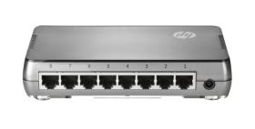 JH408-61001 HP Officeconnect 1405 8G V3 8-Ports RJ-45 10/100/1000Base-T Unmanaged Layer 2 Gigabit Ethernet Switch (Refurbished)