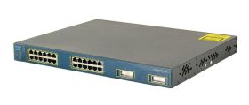 WS-C3550-24-EMI Cisco Catalyst 3550-24 EMI 24-Ports 10/100 100Mbps Fast Ethernet Managed Switch with 2x GBIC Ports (Refurbished)
