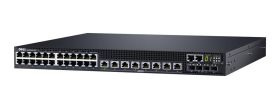 N3132PX Dell Emc Networking-On - Switch 32-Ports RJ-45 10/100/1000Base-T PoE+ Manageable Layer 3 Rack-mountable Switch (Refurbished)