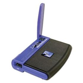 WUSB11 Linksys 2.4GHz 11Mbps IEEE 802.11b USB Wireless Network Adapter (Refurbished)