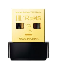 ARCHER-T2U-NANO TP-Link Archer T2U Nano AC600 Wireless Dual-Band USB Adapter (Refurbished)