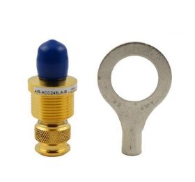 AIR-ACC245LA-R Cisco Aironet 2.4Ghz And 5Ghz lightning arrestor RP-TNC Connectors (Refurbished)