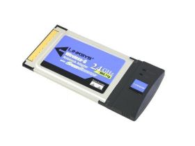 WPC54GS Linksys Wireless-G Notebook Adapter w/ SpeedBooster (Refurbished)