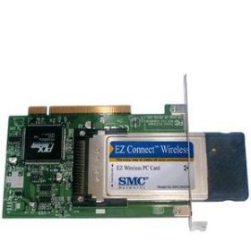 SMC2602W SMC 2602W EZ Connect 802.11b 11Mbps Wireless PCI Card (Refurbished)