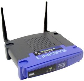 WAP54G Linksys Wireless-G 2.4GHz 54Mbps 802.11b/g Fast Ethernet Access Point (Refurbished)
