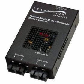 SFMFF1329-200-NA Transition 1300 NM Multi-Mode (SC) 2 Kilometers/1.2 Miles to 1310 NM TX / 1550 NM RX Single-Fiber Single-Mode (SC) 20 Kilometers/12.4 Miles for Fast Ethernet or ATM / OC-3 / SDH / SONET Stand-Alone Media Converter