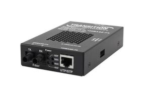 E-100BTX-FX-05LHHT Transition 100Base-TX (RJ-45) to 100Base-FX 1310 NM Single-Mode (SC) 40 Kilometers/24.9 Miles for Unmanaged Hardened Fast Ethernet Media Converter