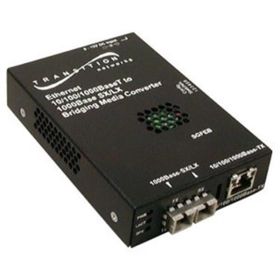 SGFEB1013-120-NA Transition 10/100/1000Base-T (RJ-45) to 1000Base-SX 850 NM Multi-Mode (SC) for 10/100/1000 Industrial Stand-Alone Converter