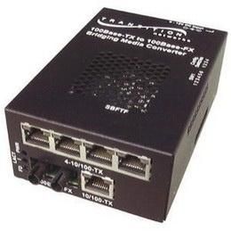 SBFTF1013-120 Transition 5x 10/100Base-TX (RJ-45) to 100Base-FX 1300 NM Multi-Mode (SC) 2 Kilometers/1.2 Miles for 10/100 Bridging Raven Series Stand-Alone Media Converter