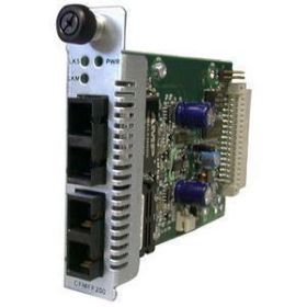 CFMFF1415-200 Transition Networks Point System ATM / OC-3 1 x SC , 1 x SC OC-3, OC-3 Media Converter