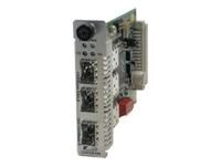 CGFEB4040-180 Transition 100/1000Base-X SFP Slot (Empty) to 2x 1000Base-X SFP Slot (Empty) for Ethernet Remotely Managed Point System Slide-In-Module Media Converter