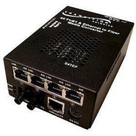 S4TEF1015-110 Transition 10/100Base-TX to 100Base-FX SC 1310 NM Single-Mode 40 Kilometers/24.8 Miles for Stand-Alone Media Converter
