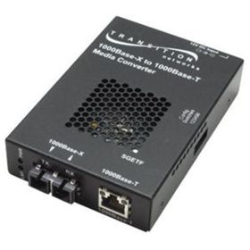 SGETF1017-110 Transition 1000Base-T (RJ-45) to 1000Base-LX 1550 NM Single-Mode (SC) 65 Kilometers/40.4 Miles for Gigabit Ethernet Stand-Alone Media Converter