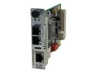 CGFEB1040-140 Transition 10/100/1000Base-T (RJ-45) to 2x 1000Base-X SFP Slot (Empty) for Ethernet Remotely Managed Point System Slide-In-Module Media Converter