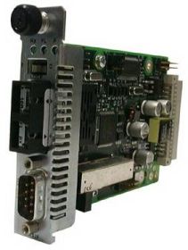 CRS2F3115-100 Transition DB-9 to 1310 NM Single-Mode (SC) 40 Kilometers/24.9 Miles for RS232 with Remote Management Point System Slide-In-Module Media Converter