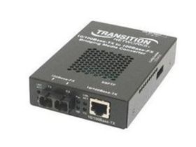 SBFTF1013-105 Transition 10/100Base-TX (RJ-45) to 100Base-FX 1300 NM Multi-Mode (SC) 2 Kilometers/1.2 Miles for 10/100 Bridging Stand-Alone Media Converters