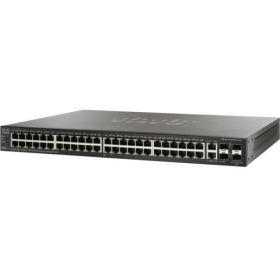 SF300-48PP-K9NA-RF Cisco SF300 Series 48-Ports 10/100 PoE+ Gigabit Uplink Managed Switch with 2x Gigabit and 2x mini-GBIC Combo Ports (Refurbished)