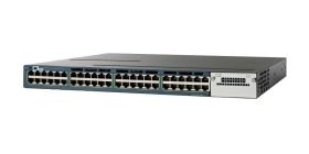 WS-C3560X-48PFE-RF Cisco Catalyst WS-C3560X-48PF-E 48-Ports 10/100/1000Base-T RJ-45 PoE+ USB Manageable Layer2 Rack-mountable 1U Switch with 1x Network Interface Module (NIM) (Refurbished)