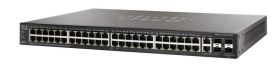 SG500-52P-K9-G5 Cisco SG500-52P 48-Ports RJ-45 10/100/1000 PoE Gigabit Ethernet Rack-mountable Stackable Managed Switch with 2x SFP and 2x Combo Gigabit SFP Ports (Refurbished)