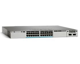 WS-C3850-24XUW-S Cisco Catalyst WS-C3850-24XU 24-Ports UPoE 10GBase-T Manageable Layer3 Rack-mountable 1U Switch (Refurbished)