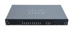 SG350XG-2F10-K9-EU Cisco Series 12-Ports SFP 10/100/1000Base-T PoE+ Manageable Layer 3 Rack-mountable Gigabit Ethernet Switch (Refurbished)