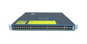 WS-C4948-10GEV09 Cisco Catalyst ws-c4948-10ge 48-Ports 10/100/1000Base-T L3 Managed Rack Mountable Ethernet Switch with 2x X2 (Refurbished)