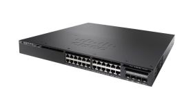 WS-C3650-24PDM-L Cisco Catalyst 3650 24-Ports 10/100/1000Base-T RJ-45 PoE+ Manageable Layer3 Rack-mountable 1U Switch with 2x SFP+ Ports (Refurbished)