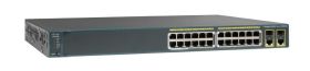 WSC296024PCLN Cisco Catalyst 2960 24-Ports 10/100 Poe + 2 T/SFP Switch (Refurbished)
