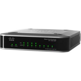 SF100D-08P-AU Cisco SF100D-08P Unmanaged Ethernet Switch (Refurbished)