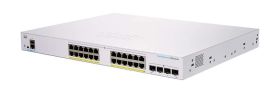 CBS220-24T-4G-NA Cisco Business CBS220-24T-4G Ethernet Switch - 24 Ports - Manageable - 2 Layer Supported - Modular - 4 SFP Slots - 18 W Power Consumption - Optical Fiber, Twisted Pair - 3 Year Limited  (Refurbished)