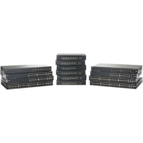 SF302-08PP-K9-AU Cisco Small Business SF302-08PP 8-Ports SFP 10/100/1000Base-T PoE+ Manageable Layer 3 Rack-mountable 1U Fast Ethernet Switch (Refurbished)