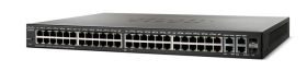 SF300-48PP-K9-NA Cisco SF300 Series 48-Ports 10/100 PoE+ Gigabit Uplink Managed Switch with 2x Gigabit and 2x mini-GBIC Combo Ports (Refurbished)