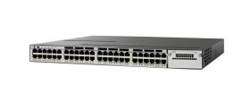 WS-C3750X-48PF-S-APP Cisco Catalyst 3750-X Series 48-Ports 10/100/1000Base-T Gigabit PoE+ Rack-mountable Managed Switch (Refurbished)