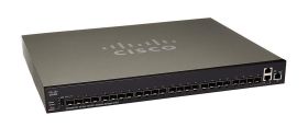 SG350XG-24F-K9-EU Cisco Series 24-Ports SFP 10/100/1000Base-T PoE+ Manageable Layer 3 Rack-mountable Gigabit Ethernet Switch (Refurbished)