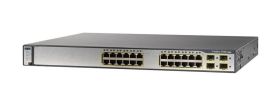 WS-C3750G24TS-S1U-RF Cisco 24-Ports 10/100/1000T RJ-45 Manageable Layer3 Rack Mountable 1U and Stackable Switch (Refurbished)