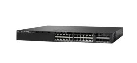 WS-C3650-24TS-L Cisco Catalyst 3650-24TS 24-Ports 10/100/1000Base-TRJ-45 Manageable Layer4 Rack-mountable 1U and Desktop Stackable Switch with 4x SFP Ports (Refurbished)