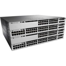 C1-WSC3850-48XS-FS Cisco Catayst WS-C3850-48XS 48-Ports PoE+ Manageable Stackable Optical Fiber Layer3 Rack-Mountable 1U and Desktop Switch (Refurbished)
