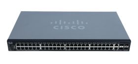 SG550X-48MP-K9 Cisco 48-port Layer 3 Gigabit Poe Stackable Managed Switch (Refurbished)