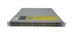 WS-C4948E-F-AC Cisco Catalyst 4948e-f 48-Ports 10/100/1000Base-T RJ-45 Manageable Layer3 Rack-mountable Ehternet Switch with 4x SFP and SFP+ Ports (Refurbished)
