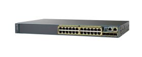 WS-C2960S-24PS-L-B2 Cisco Catalyst 2960-s 24-Ports 10/100/1000 RJ-45 PoE Manageable Layer2 Rack-mountable 1U Ethernet Switch with 4x SFP Ports (Refurbished)