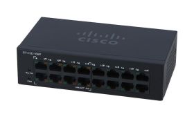 SF110D-16HP-UK Cisco SF110D-16HP 16-Ports 10/100 PoE Desktop Switch (Refurbished)