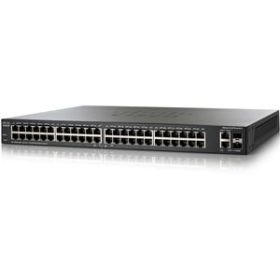 SF200E-48P-UK Cisco SF200E-48P 48-Port 10/100 Smart Switch - 46 Ports - Manageable - Fast Ethernet, Gigabit Ethernet - 10/100/1000Base-T, 10/100Base-TX - 2 Layer Supported - 2 SFP Slots - Power Supply - Twisted  (Refurbished)