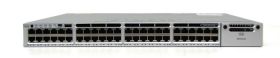 WS-C3850-48T-X Cisco Catalyst 3850 48-Ports 10/100/1000Base-T RJ-45 Manageable Layer2 Rack-mountable 1U and Desktop Stackable Switch (Refurbished)