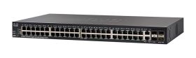 SG350X-48P-K9-BR Cisco 350X SG350X-48P Ethernet Switch - 50 Ports - Manageable - Gigabit Ethernet, 10 Gigabit Ethernet - 10/100/1000Base-T, 10GBase-T, 10GBase-X - 3 Layer Supported - Modular - Power Supply - 76.70 W  (Refurbished)