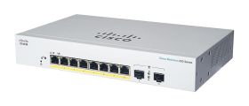 CBS220-8T-E-2G-NA Cisco Business CBS220-8T-E-2G Ethernet Switch - 8 Ports - Manageable - 2 Layer Supported - Modular - 2 SFP Slots - 5.90 W Power Consumption - Optical Fiber, Twisted Pair - 3 Year Limited  (Refurbished)