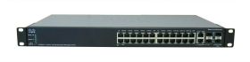 SF500-24MP-K9-G5 Cisco SF500-24MP Layer 3 Switch - 24 Ports - Manageable - 10/100Base-TX, 1000Base-X - 3 Layer Supported - 4 SFP Slots -  (Refurbished)